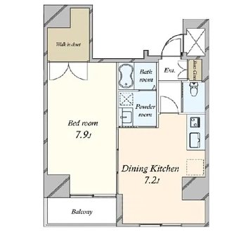 リヴシティ神田 間取り