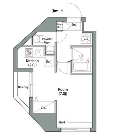 シャンブリーズ御茶ノ水 間取り