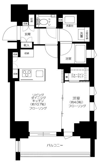 ルジェンテ本郷三丁目 間取り