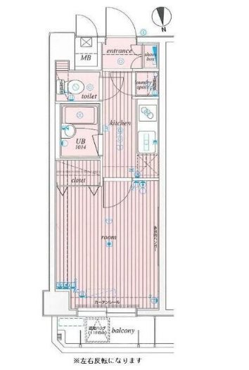 サンテミリオンお茶の水   403号室 間取り