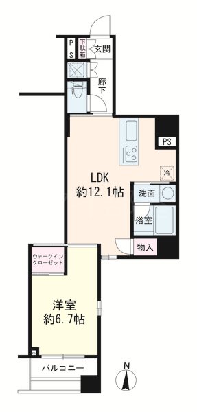 トラディス浅草橋 間取り