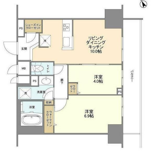 ブレス蔵前  間取り