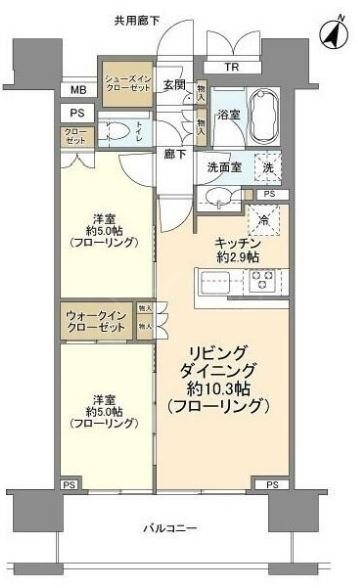 クレヴィア新宿若松町 間取り