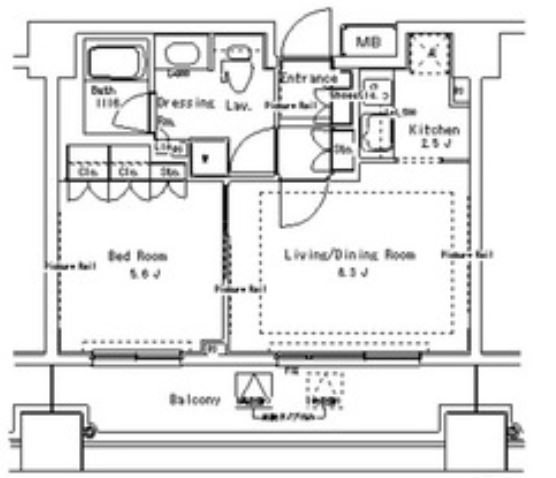 パークアクシス御茶ノ水ステージ 間取り