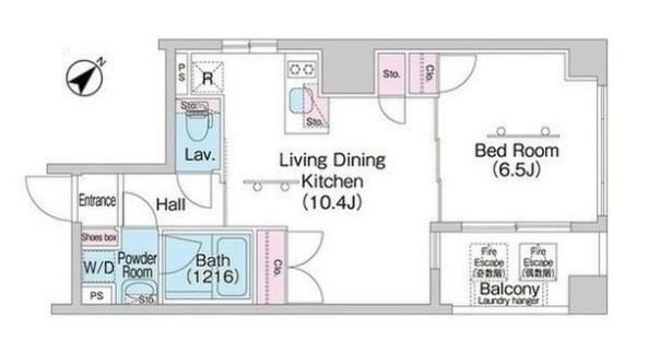 コンフォリア浅草駒形 間取り