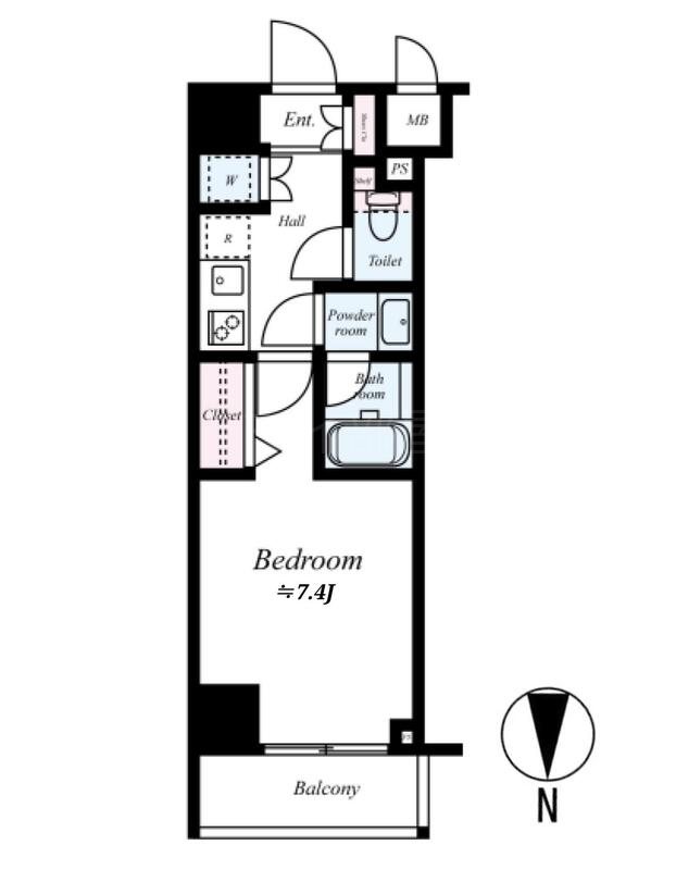 トラディス浅草橋 間取り