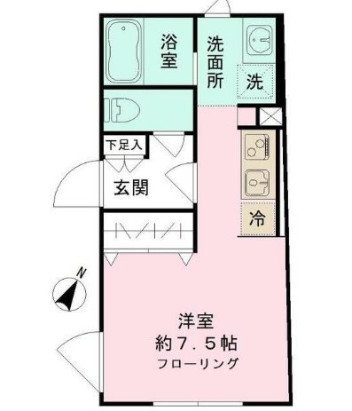 エスタジオ本駒込  間取り