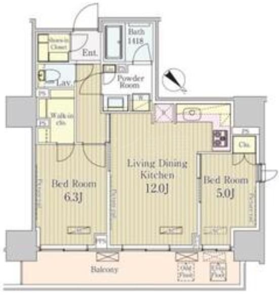 パークアクシス御茶ノ水 間取り