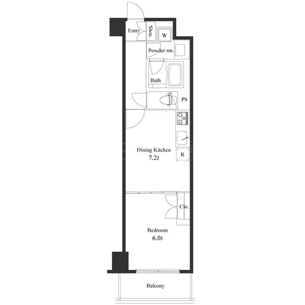 プライマル小石川 間取り