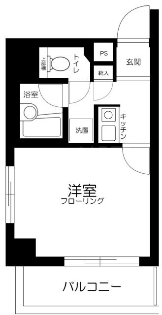 スカイコート日本橋人形町第２ 間取り
