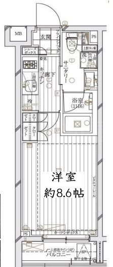 レガリス文京大塚 間取り