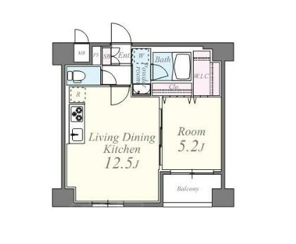 ジェイファーストチヨダ  間取り