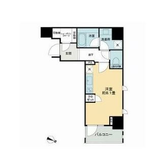 ライオンズ千代田岩本町ミレスーKDA 間取り