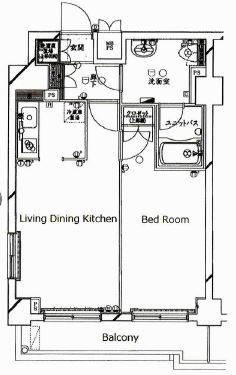 ルーブル日本橋 間取り
