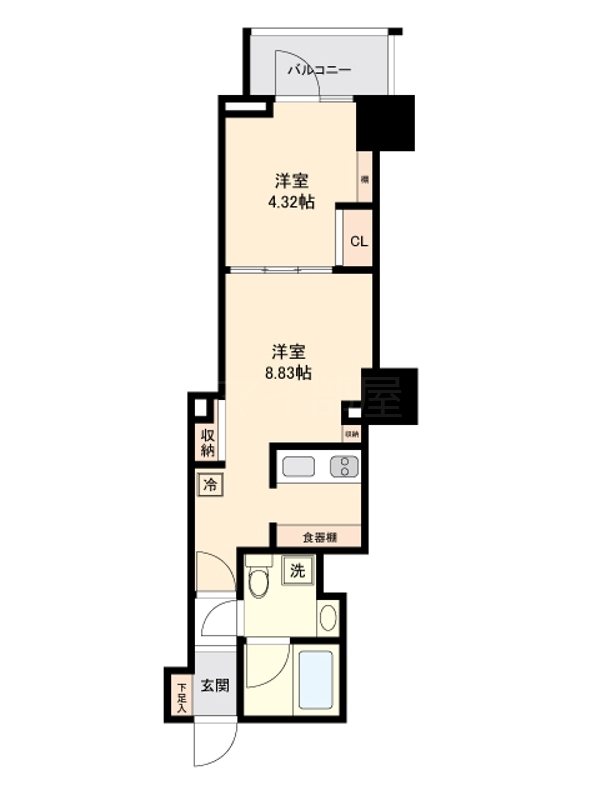 パティオ神田 間取り