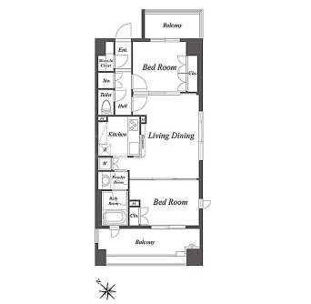 グレースレジデンス東京 間取り