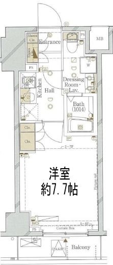 ガリシアグランデ江戸川橋 間取り
