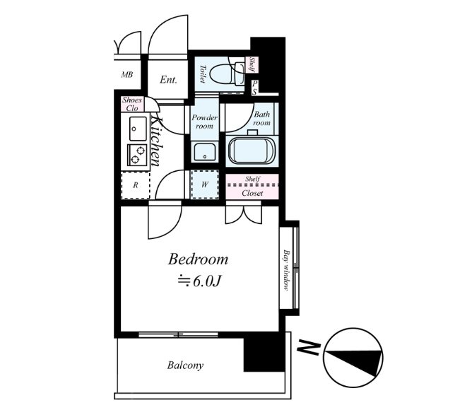 パレステュディオ本郷後楽園 間取り