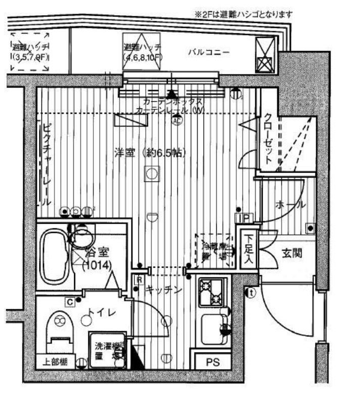 ソアブール千駄木駅前    間取り