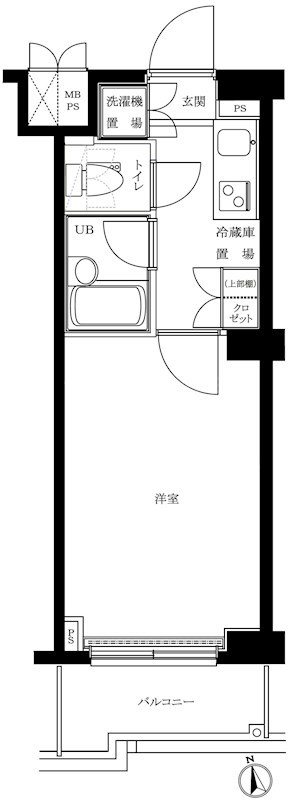 ルーブル神楽坂弐番館 間取り