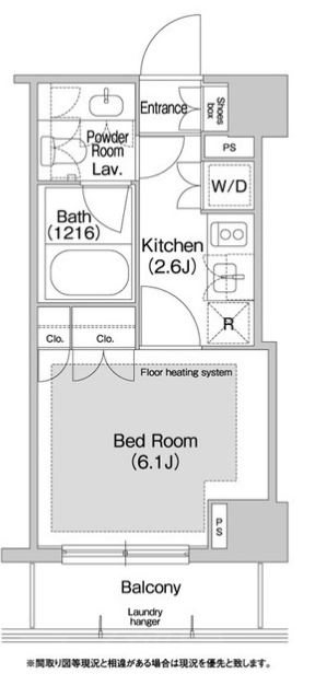 コンフォリア日本橋人形町イースト  間取り