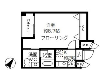 クリサンス小石川 間取り