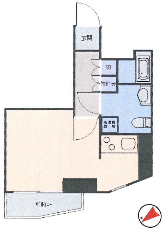 スカイコート神楽坂壱番館  間取り