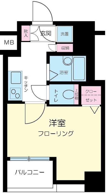 エスコート東大前   602号室 間取り