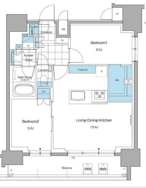 ルフォンプログレ本郷三丁目 間取り