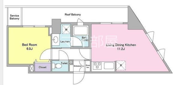 コンフォリア文京白山  509号室 間取り