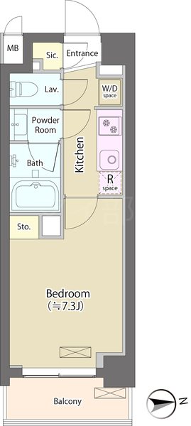 神明公園ハイツ・文京 間取り