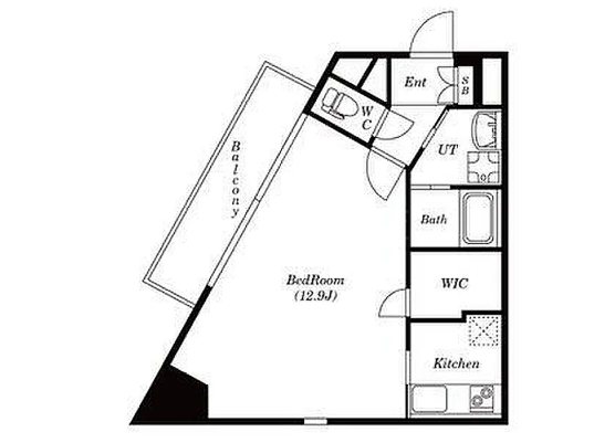 コルニーチェ小石川      505号室 間取り