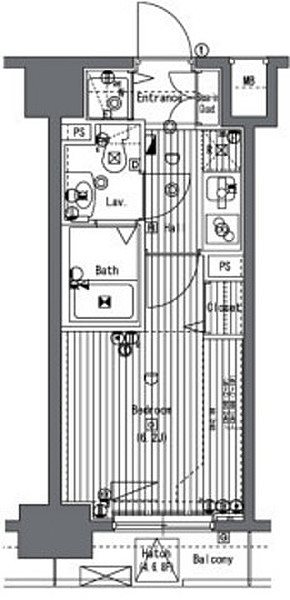 ガラグランディ日本橋 間取り