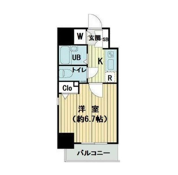 菱和パレス護国寺駅前    1109号室 間取り