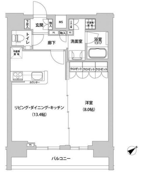 メトロステージ上野 間取り