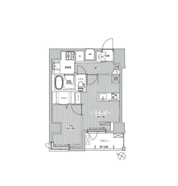 カーサケイト     902号室 間取り