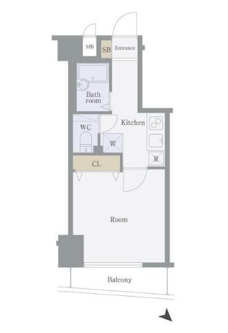 ヴェルステージ神田 間取り