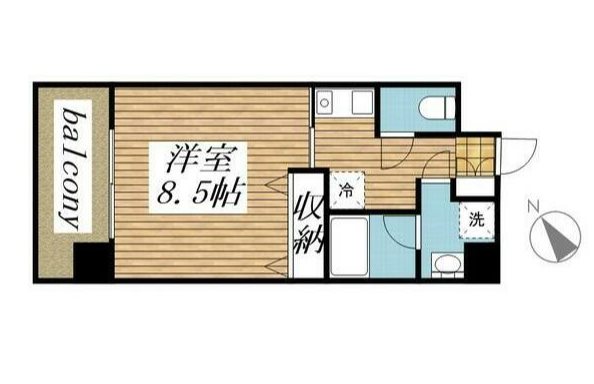 フォレスト茗荷谷  間取り