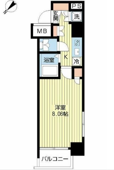 スカイコート日本橋浜町第3 間取り