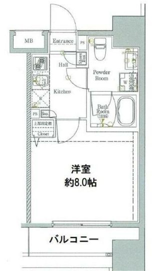 Log文京SENDAGI 間取り