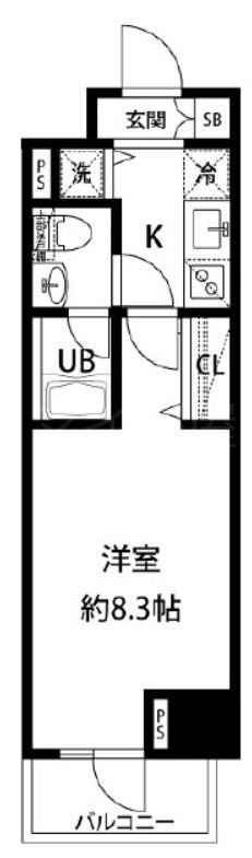 ルクレ日本橋馬喰町 間取り