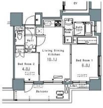 パークアクシス仲御徒町 間取り