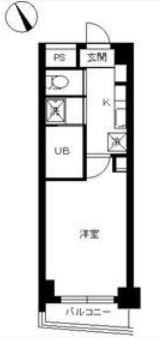スカイコート後楽園WEST  間取り