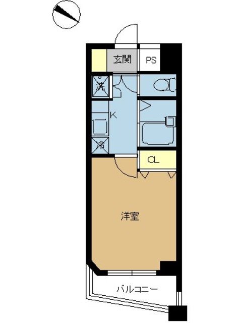 スカイコート後楽園壱番館    間取り