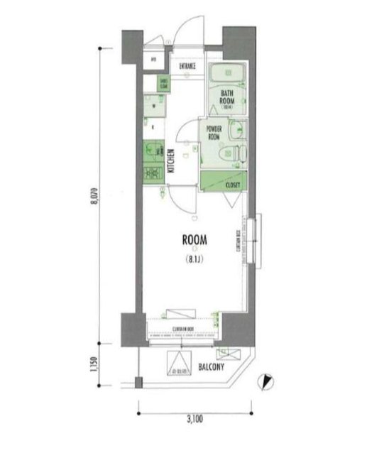 アルテシモフィーノ  間取り
