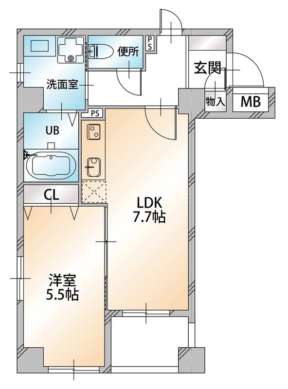 マルメゾン浅草橋 間取り