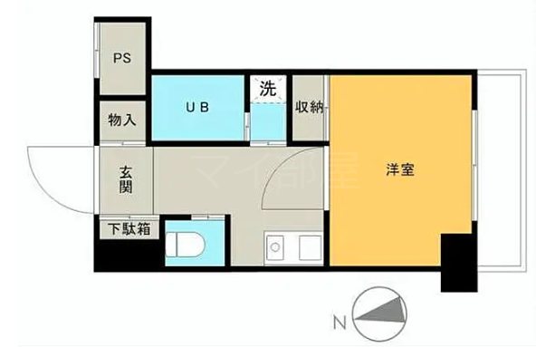 スカイコート本郷東大前壱番館       102号室 間取り
