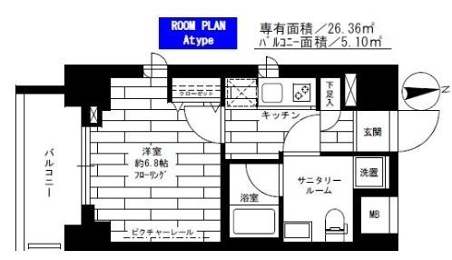 ステージファースト上野 間取り