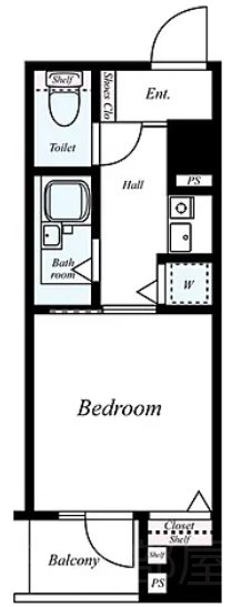 プレール神田佐久間町 間取り