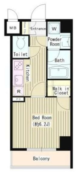 ステューディオ神保町Ⅱ 間取り